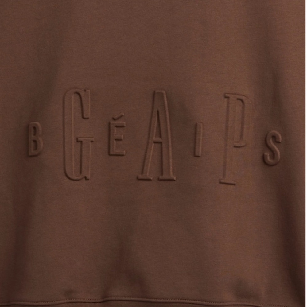 NWT- BÉIS x Gap Adult Heavyweight Travel Hoodie with neck pillow XL - Picture 6 of 8